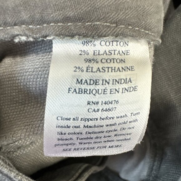 Faherty Men's 30 DIY Utility Pant Gray Reinforced Knee Inseam 30.25" - Picture 10 of 14